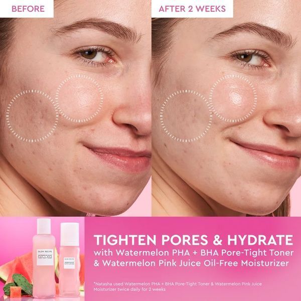 Набор для ухода за лицом Glow Recipe Watermelon Glow Dewy Skin Routine (тонер 40 мл, сыворотка 40 мл, крем-гель 50 мл, маска 1 шт) 117898 фото