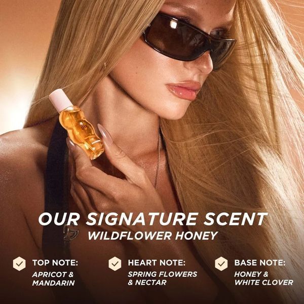 Подарунковий набір Gisou Glow All The Way (маска для волосся 75 мл + олія для волосся 20 мл + парфум для волосся 15 мл + олія для 117982 фото
