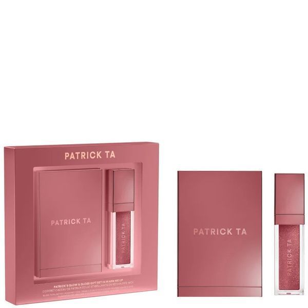 Подарунковий набір Patrick Ta Patrick's Glow Gloss - Warm Me Up (двофазні рум'яна + блиск для губ) 117918 фото