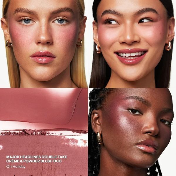 Подарунковий набір Patrick Ta Patrick's Glow Gloss - Warm Me Up (двофазні рум'яна + блиск для губ) 117918 фото