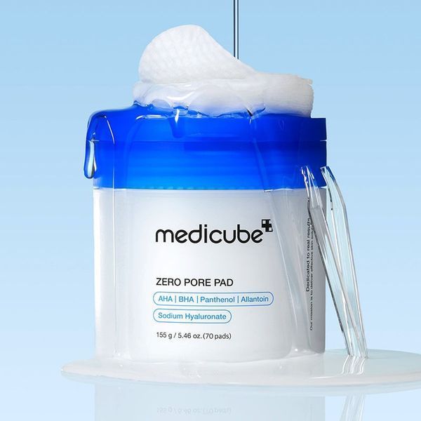 Пилинг-пэды Medicube Zero Pore Pad 2.0 для очищения и сужения пор 70 шт 117807 фото