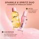 Подарунковий набір Gisou Sparkle & Spritz (парфум для волосся 15 мл + олія для губ 8 мл) 117962 фото 3