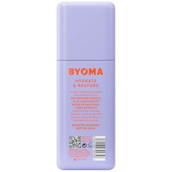 Крем для лица Byoma Moisturising Rich Cream для глубокого увлажнения 50 мл 116762 фото